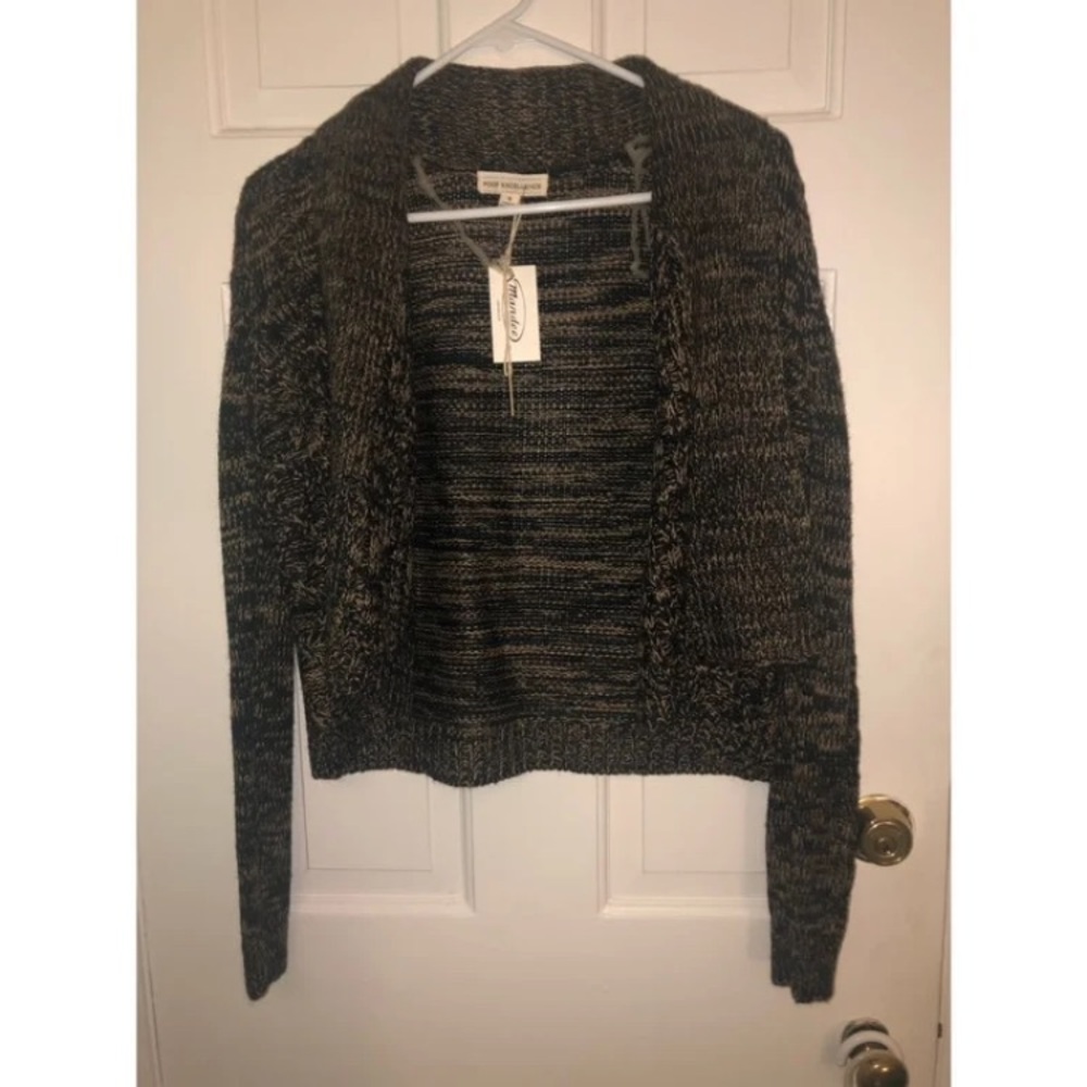 Mandee Women’s Patterned Sweater Cardigan